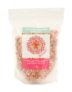 Himalayan Bath Salt Nuggets Pink 1kg Ziplock