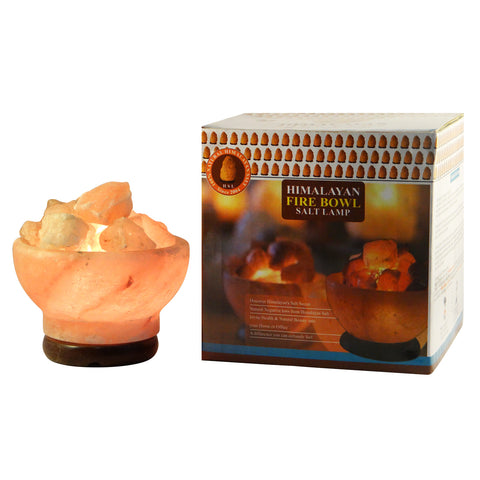 Fire Bowl Salt Lamp Medium