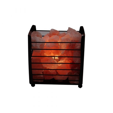 Wrought Iron CNC Salt Lamp - Medium